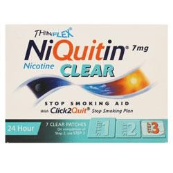 Niquitin Clear, 7 mg/24 h x 7 sist transder
