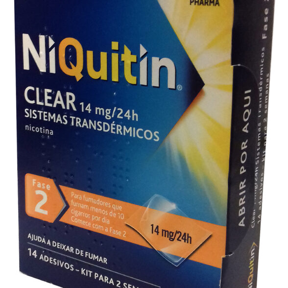 Niquitin Clear, 14 mg/24 h x 14 sist transder
