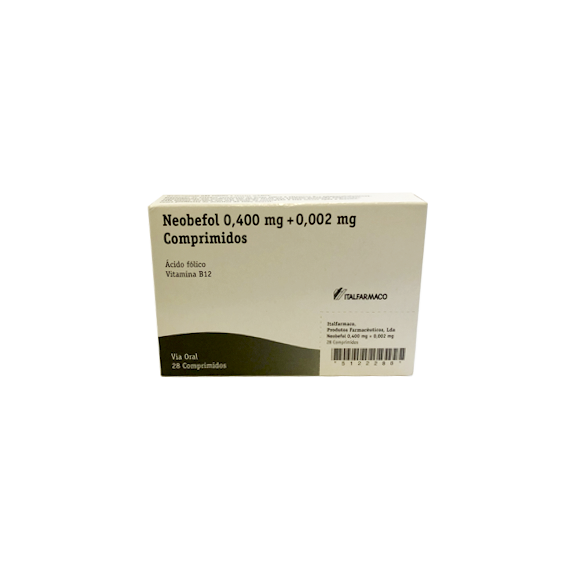 Neobefol, 0,4/0,002 mg x 28 comp