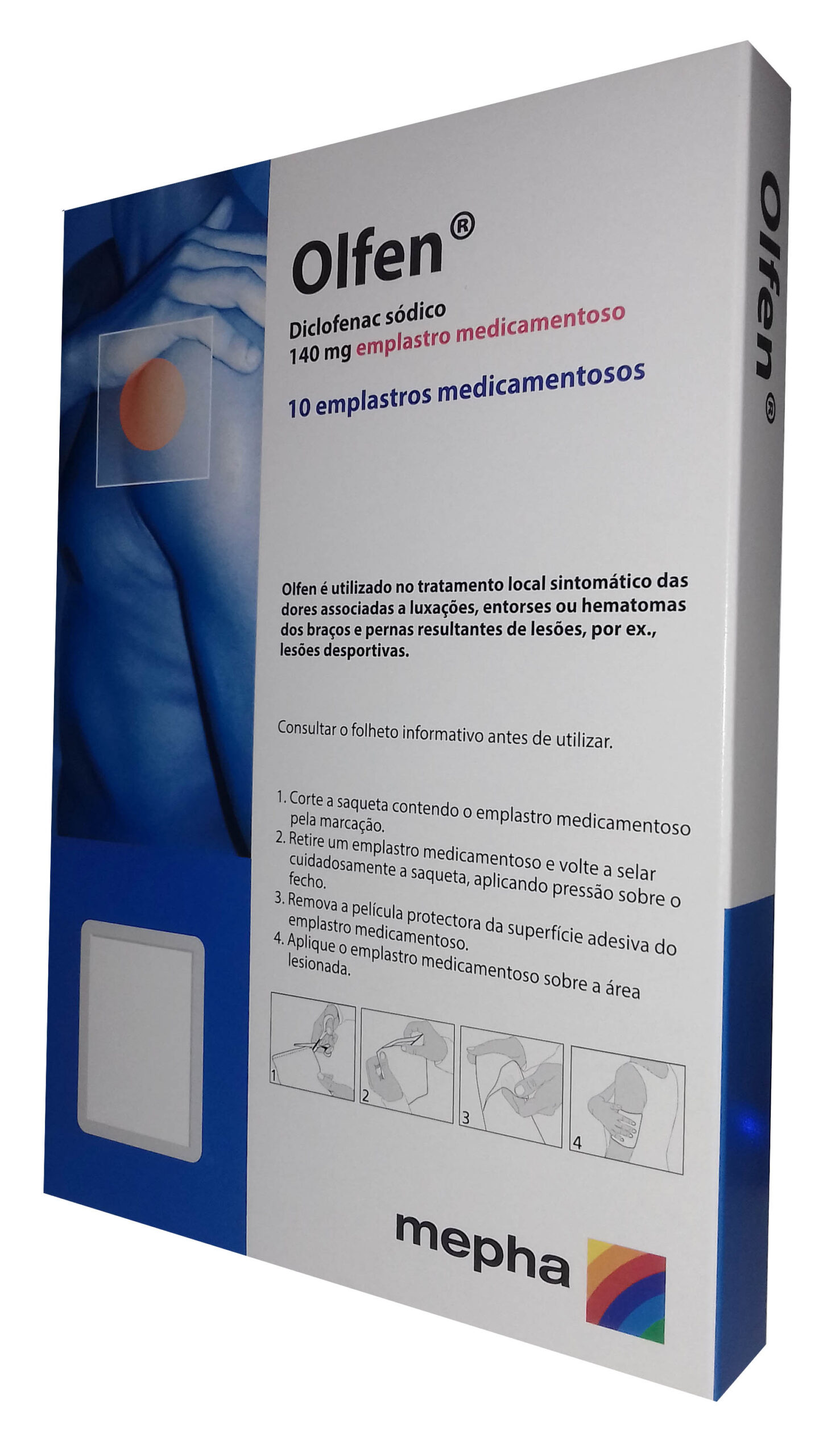 Olfen, 140 mg x 10 emplastro