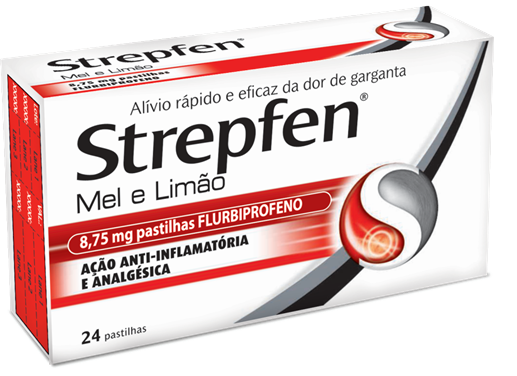 Strepfen Mel e limão, 8,75 mg x 24 pst