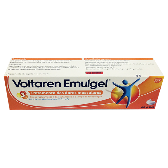 Voltaren Emulgel, 10 mg/g-60 g x 1 gel bisnaga