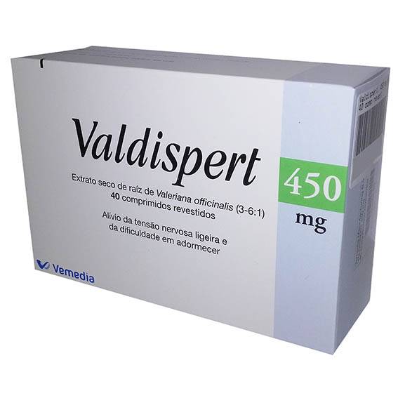 Valdispert, 450 mg x 40 comp rev