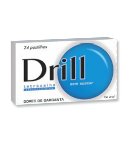 Drill sem açúcar, 0,2/3 mg x 24 pst
