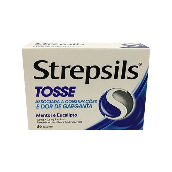 Strepsils Tosse, 1,2/0,6 mg x 24 pst