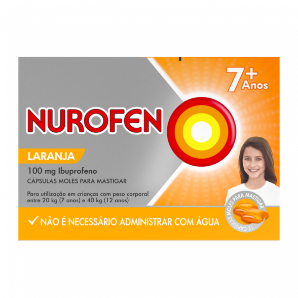 Nurofen, 100 mg x 24 cáps mole p/mastigar