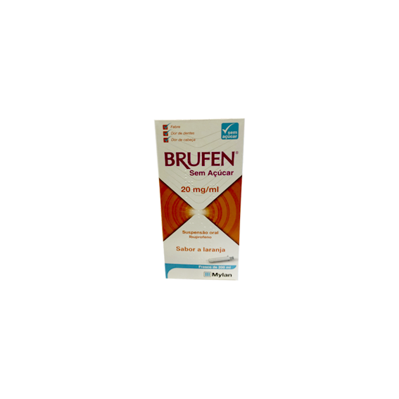 Brufen Sem Açúcar, 20 mg/mL-200mL x 1 susp oral mL