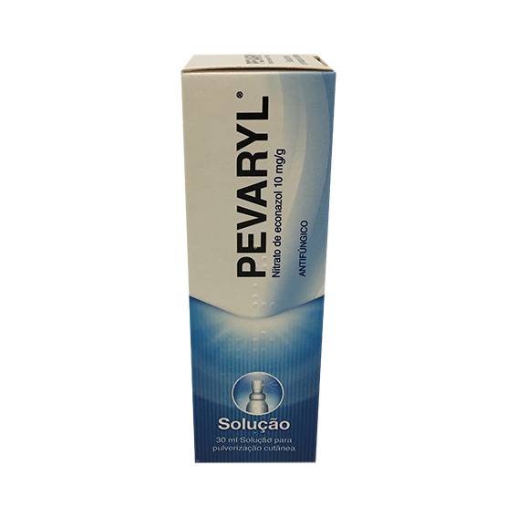 Pevaryl, 10 mg/g-30 mL x 1 sol pulv cut