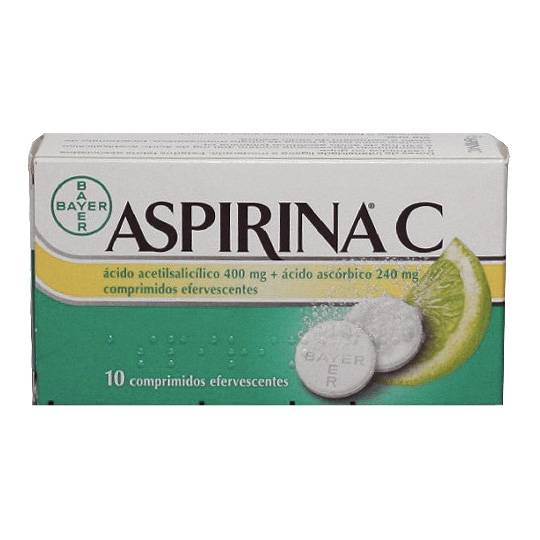 Aspirina C, 400/240 mg x 10 comp eferv