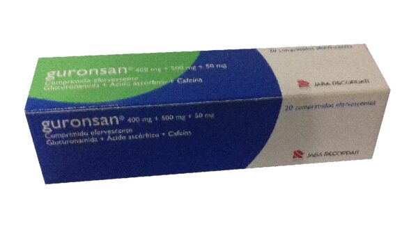 Guronsan, 400/500/50 mg x 20 comp eferv