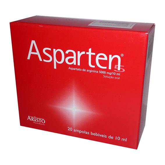 Asparten 5, 5000 mg/10 mL x 20 amp beb