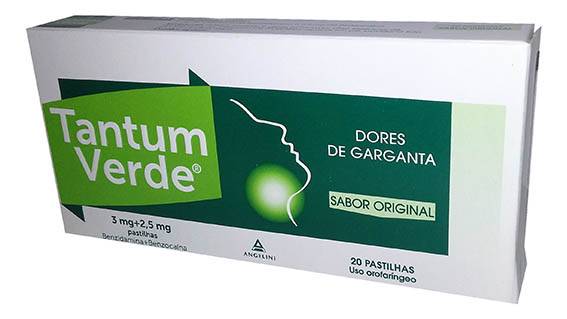 Tantum Verde, 3/2,5 mg x 20 pst