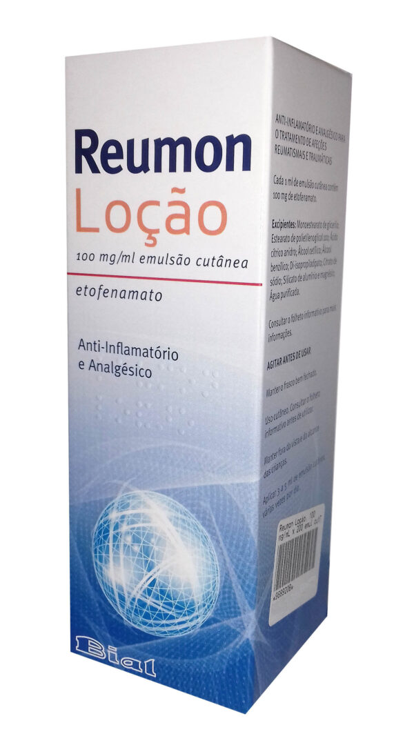 Reumon Loção, 100 mg/mL-200mL x 1 emul cut