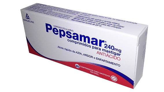 Pepsamar, 240 mg x 20 comp mast