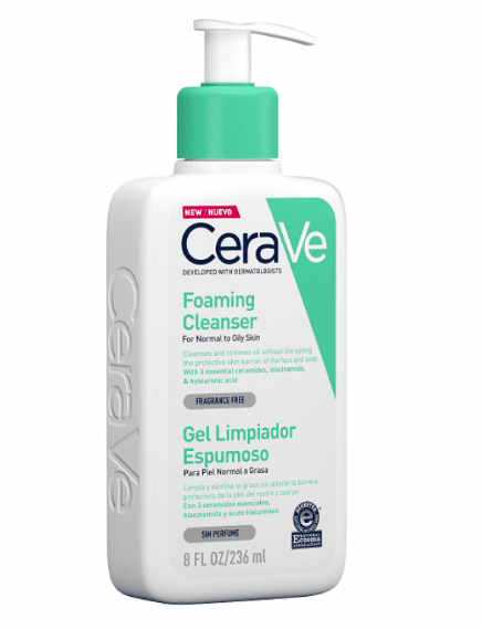 Cerave Cleanser Espuma Limpeza Facial 236ml