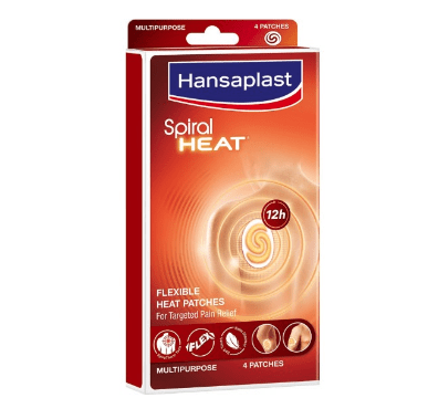 Hansaplast Spiral Heat Faixas Térmicas Multiusos X4