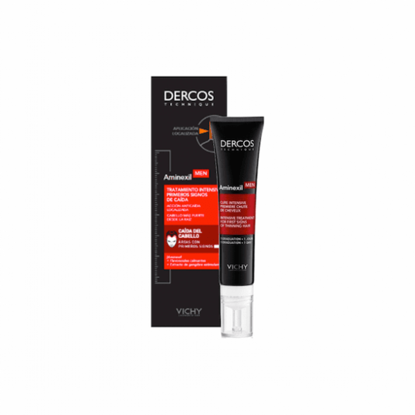 Vichy Dercos Aminexil Men Loção Concentrada para Queda Precoce – 35ml