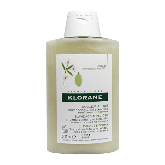 Klorane Capilar Champô Leite Amêndoa 200ml