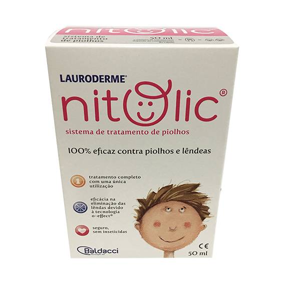 Lauroderme Nitolic Sistema Tratamento Piolhos