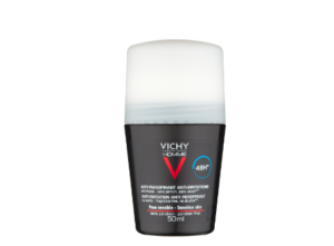 Vichy Homme Desodorizante Roll-on Pele Sensível 48H 50ml