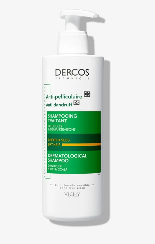 Champô Anticaspa Dercos Seca 390ml