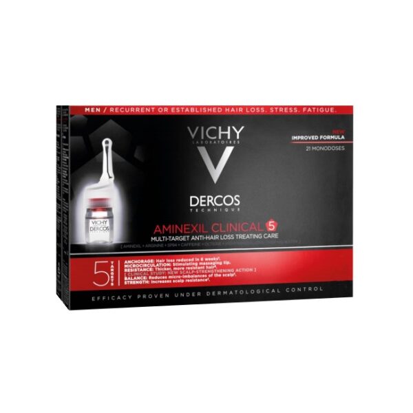Dercos Aminexil Clinical Homem Ampolas x21