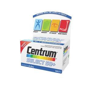 Centrum Select 50+ Comprimidos Revestidos x30