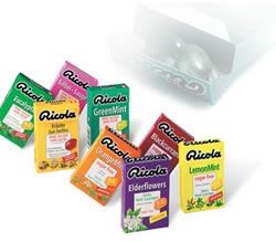 Rebuçado Ricola Sabugueiro 50g