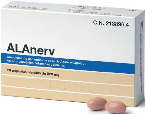 Alanerv Cápsulas x30
