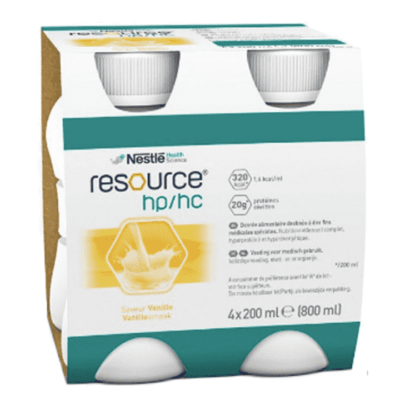 Nestlé Suplemento hipercalórico e hiperproteico Resource Baunilha 200ml x4