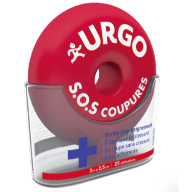 Urgo Sos Cortes Banda Autoadesiva 2,5cmx3m