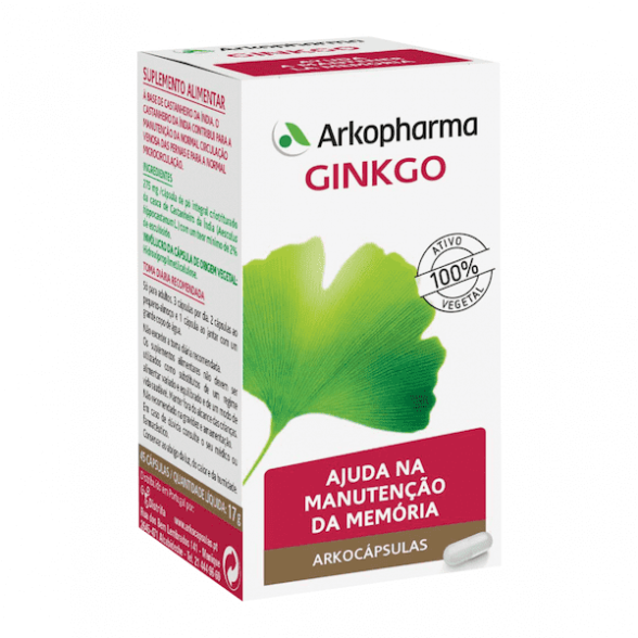 ArkoCápsulas Ginkgo Cápsulas x45
