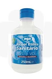 Álcool Sanitário 96 250 ml Aga