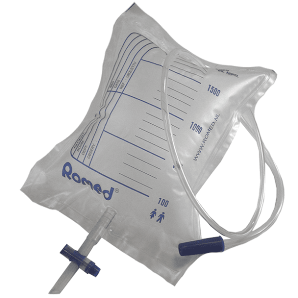 Colector Urina Saco 2L com Val Torneira T