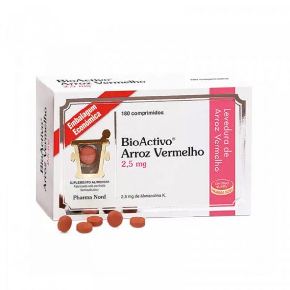 Bioactivo Arroz Vermelho Compimidos X 180