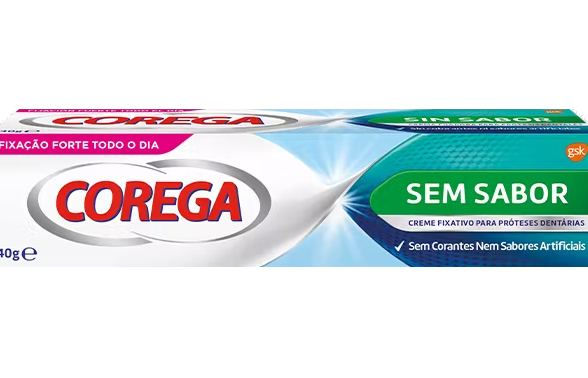 Corega Creme Fixador Prótese Sem Sabor 40g