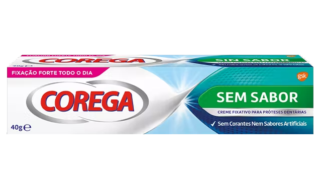 Corega Creme Fixador Prótese Sem Sabor 40g