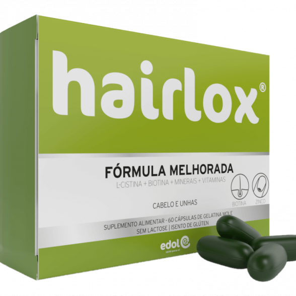 Hairlox® – 60 Cápsulas