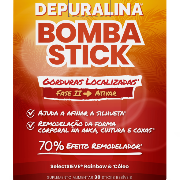 Depuralina Bombastick – 30 Sticks Bebíveis