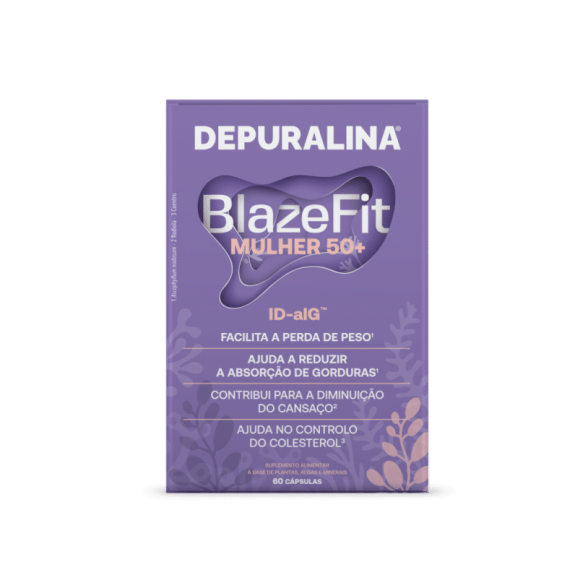 Depuralina BlazeFit Mulher 50+ – 60 Cápsulas
