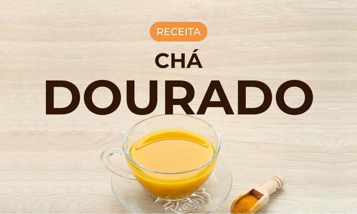 Receita Chá Dourado