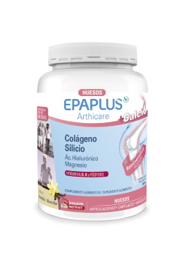 Arthicare Fortalecer Colagénio Silício Cálcio (sabor a baunilha) – Pó, 30 dias