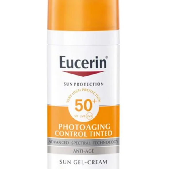 Eucerin Sun Photoaging Control Tinted Gel-Creme Médio FPS 50+ – 50 ml