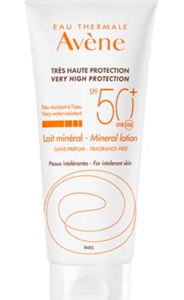 Avène Solar Leite Mineral SPF 50+ – 100 ml