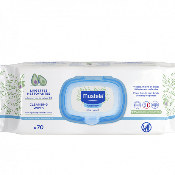 Mustela Toalhetes de Limpeza – 60 unidades