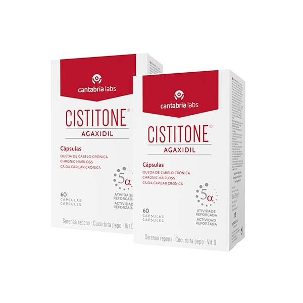 Cistitone Agaxidil - 60 cápsulas, 50% na 2.ª Embalagem