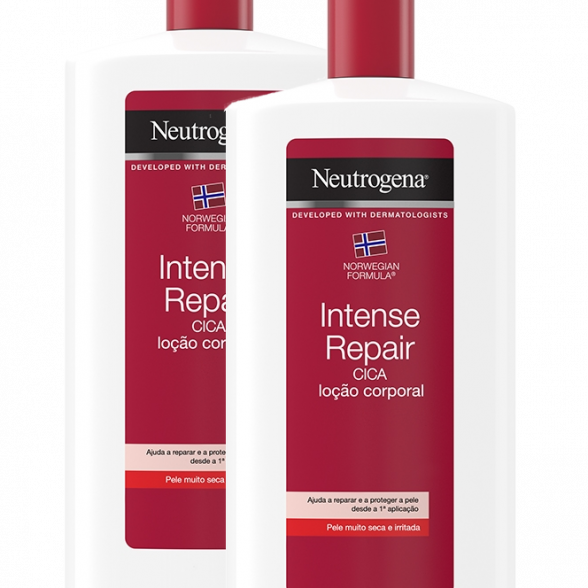 Neutrogena® Loção Corporal CICA Reparação Intensa 750ml + 60% Desconto na 2.º Unidade