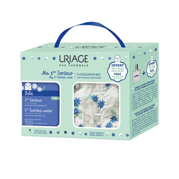 Uriage Bébé 1.ª Água Perfumada – 50ml + Oferta Fralda